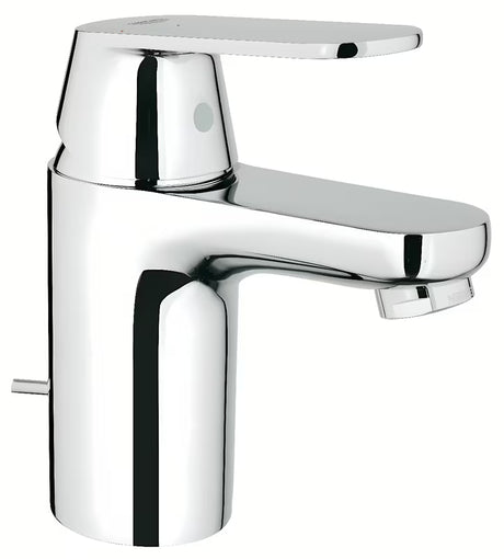 Kromirana enoročna armatura za umivalnik Grohe Eurosmart Cosmopolitan z odtočnim kompletom