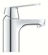 Kromirana armatura za umivalnik Grohe Eurosmart Cosmopolitan z ročnim upravljanjem in gladkim ohišjem brez odtoka