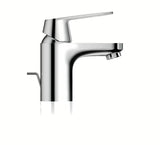 Kromiran armatura za umivalnik Grohe Eurosmart Cosmopolitan z ročnim upravljanjem in odtokom