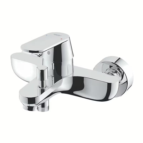 Kromirana stenska enoročna armatura za kad Grohe Eurosmart Cosmopolitan s preklopnikom za kad/prho