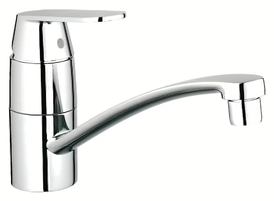 Kromirana armatura za pomivalno korito Grohe Eurosmart Cosmopolitan z nizkim vrtljivim izlivom
