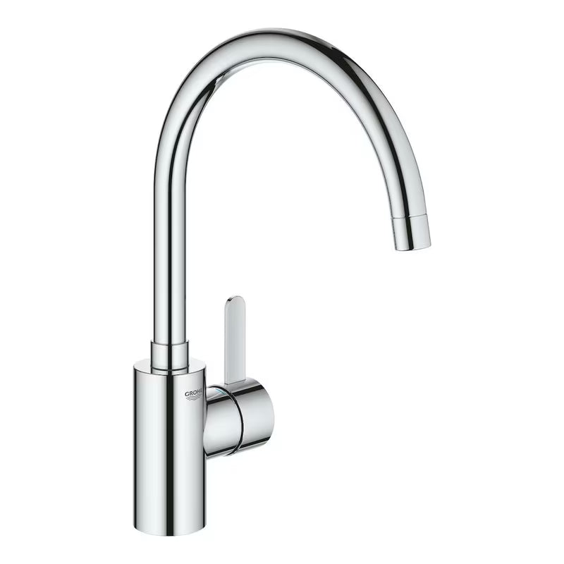Kromirana armatura za pomivalno korito Grohe Eurosmart Cosmopolitan z visokim vrtljivim izlivom