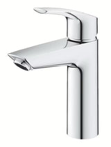Grohe Eurosmart New enoročna stoječa armatura za umivalnik v krom izvedbi s click-clack-odtokom