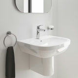 Grohe Eurosmart New enoročna stoječa armatura za umivalnik v krom izvedbi s click-clack-odtokom