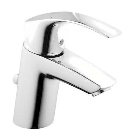 Enoročna armatura za umivalnik Grohe Eurosmart New v sijaj krom izvedbi.