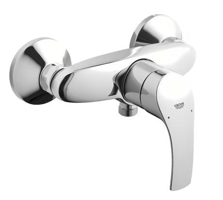 Grohe Eurosmart New enoročna stenska armatura za tuš v krom izvedbi