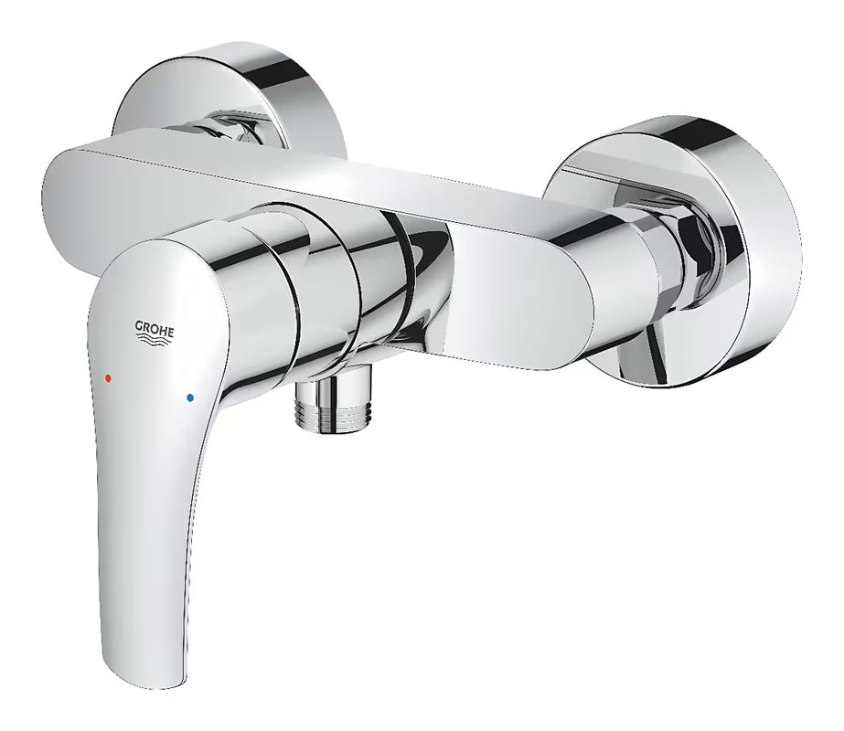 Grohe Eurosmart New enoročna stenska armatura za tuš v krom izvedbi