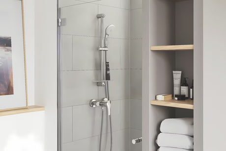 Grohe Eurosmart New enoročna stenska armatura za tuš v krom izvedbi