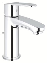 Kromirana armatura za umivalnik Grohe Eurostyle Cosmopolitan z ročico in izpustom