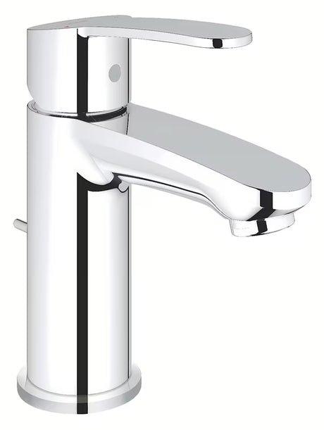 Kromirana armatura za umivalnik Grohe Eurostyle Cosmopolitan z ročico in izpustom