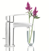 Kromirana armatura za umivalnik Grohe Eurostyle Cosmopolitan z ročico in izpustom