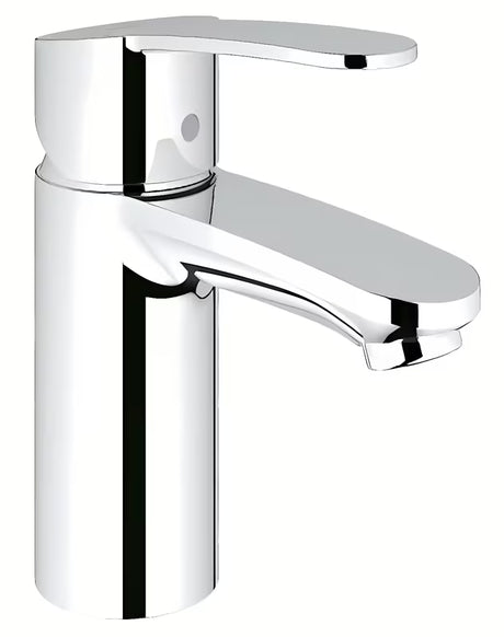 Kromirana armatura za umivalnik Grohe Eurostyle Cosmopolitan z ročnim upravljanjem in varčno tehnologijo EcoJoy.
