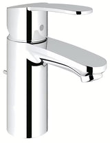 Kromirana armatura za umivalnik Grohe Eurostyle Cosmopolitan z ročnim upravljanjem in odtokom