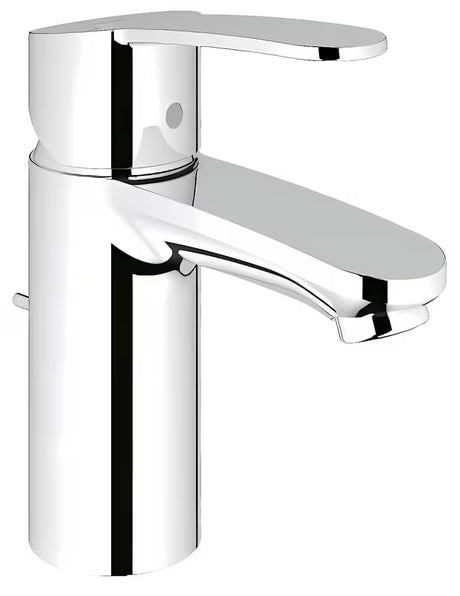 Kromirana armatura za umivalnik Grohe Eurostyle Cosmopolitan z ročnim upravljanjem in odtokom