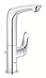 Grohe Eurostyle New visoka enoročna stoječa armatura za umivalnik z odtokom v krom izvedbi