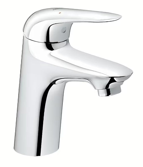 Enoročna armatura za umivalnik Grohe Eurostyle New v krom izvedbi s kovinsko ročico