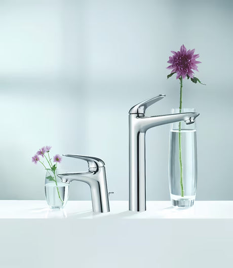 Grohe Eurostyle New visoka enoročna armatura za umivalnik v krom izvedbi pro nadpultni umivalnik