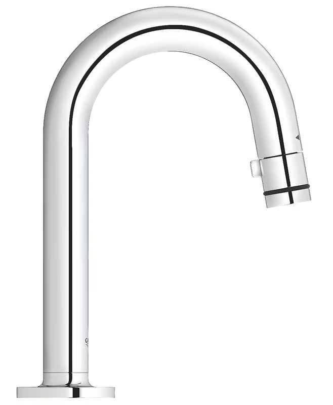 Kromiran ventil za umivalnik Grohe Universal z odtokom v obliki C in funkcijo start/stop