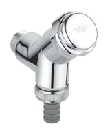 Kotni ventil Grohe pro stenska montaža z mazalno komoro 1/2 in površino Grohe StarLight