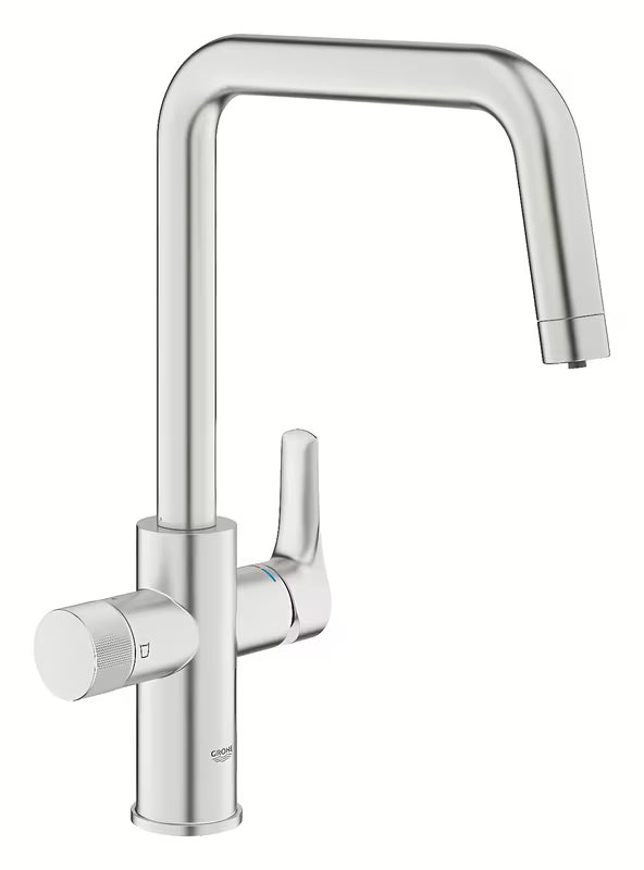 Armatura za Pomivalno Korito Grohe Blue Pure 2022 s filtrirno funkcijo v izvedbi supersteel