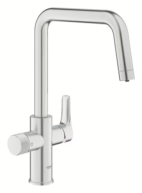 Armatura za Pomivalno Korito Grohe Blue Pure 2022 s filtrirno funkcijo v izvedbi supersteel