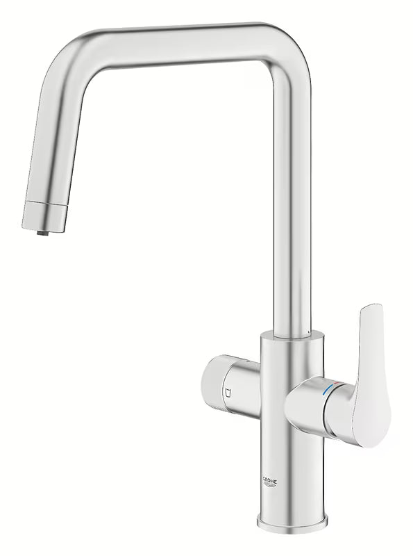 Armatura za Pomivalno Korito Grohe Blue Pure 2022 s filtrirno funkcijo v izvedbi supersteel