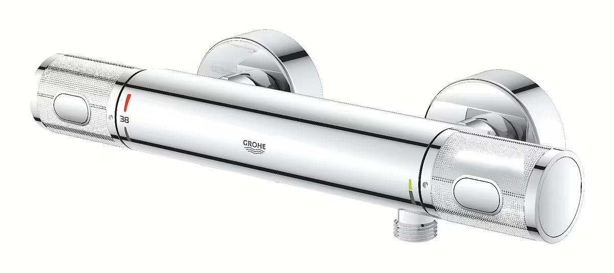 Grohe Grohtherm 1000 termostatska stenska armatura za tuš v krom izvedbi