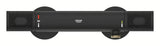 Termostatska stenska armatura za tuš Grohe Grohtherm 1000 Performance v barvi phantom black
