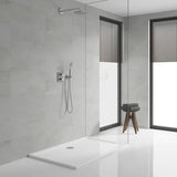 Podometni tuš set Grohe Grohtherm Perfect v krom izvedbi z nadglavno prho 210 mm in ročno prho