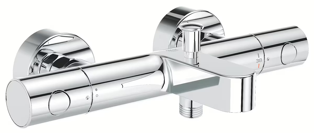 Kromirana termostatska stenska armatura za kad Grohe Grohtherm 800 Cosmopolitan