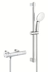 Grohe Grohtherm 800 Cosmopolitan termostatska armatura za tuš v kromu s pršno garnituro z drogom