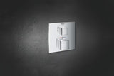 Podometna termostatska armatura za tuš Grohe Grohtherm Cube v krom izvedbi