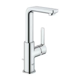 Grohe Lineare visoka enoročna armatura za umivalnik z odtokom v krom izvedbi