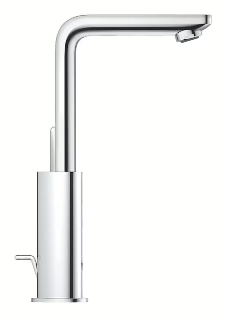 Grohe Lineare visoka enoročna armatura za umivalnik z odtokom v krom izvedbi