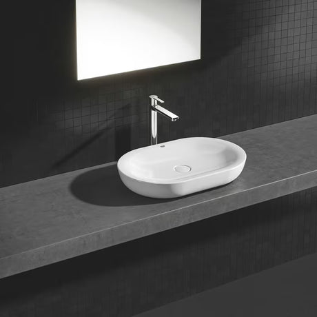 Grohe Lineare visoka enoročna armatura za umivalnik v krom izvedbi brez odtoka