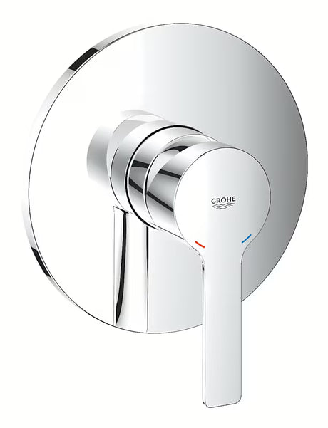 Grohe Lineare enoročna podometna armatura za tuš v krom izvedbi brez podometnega elementa