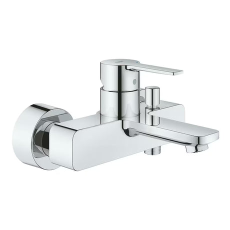 Stenska enoročna armatura za kad Grohe Lineare v krom izvedbi s preklopom kad/prha