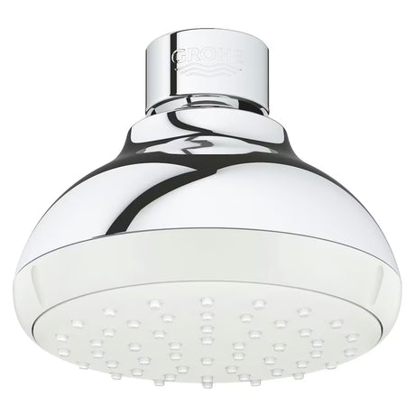 Kromirana nadglavna prha Grohe New Tempesta Classic s curkom Rain in krogličnim zglobom