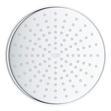 Krom nadglavna prha Grohe New Tempesta 210 s curkom Rain ter tehnologijama DreamSpray in SpeedClean.