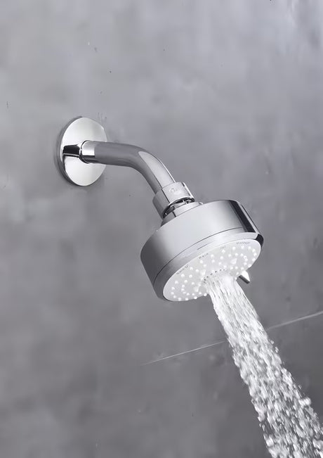 Kromirana nadglavna prha Grohe New Tempesta Cosmopolitan s štirimi curki in varčnim pretokom