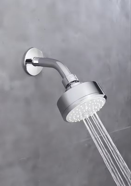 Kromirana nadglavna prha Grohe New Tempesta Cosmopolitan s štirimi curki in varčnim pretokom