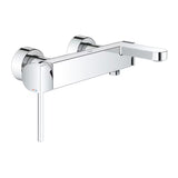 Stenska enoročna armatura za kad Grohe Plus v krom izvedbi s samodejnim preklopom kad/prha.