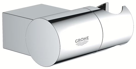 Stenski nastavljiv nosilec tuš ročke Grohe Rainshower v krom izvedbi s površino GROHE StarLight.