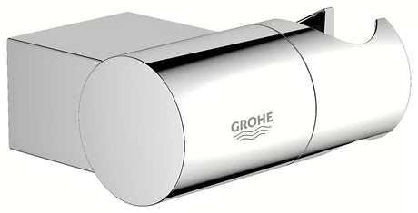 Stenski nastavljiv nosilec tuš ročke Grohe Rainshower v krom izvedbi s površino GROHE StarLight.