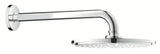 Grohe Rainshower Cosmopolitan Metal nadglavna prha z držalom prhe v kromu