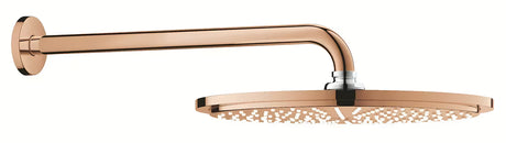 Grohe Rainshower Cosmopolitan 310 nadglavna prha z roko prhe 380 mm v površinski obdelavi warm sunset