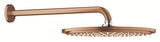 Grohe Rainshower Cosmopolitan Metal nadglavna prha 310 z roko prhe v površinski obdelavi brushed warm sunset