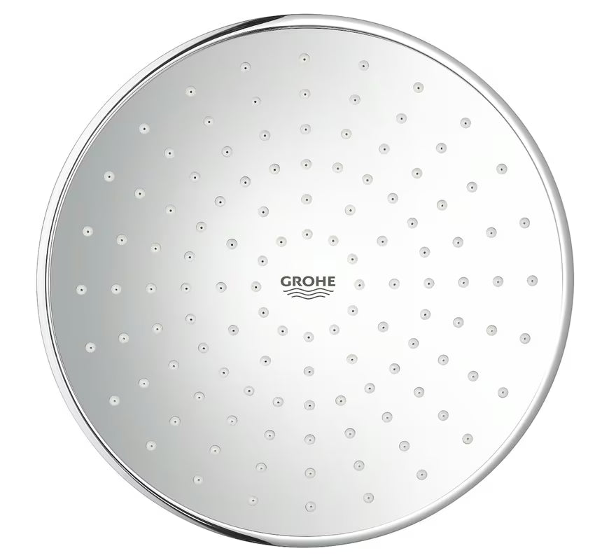 Kovinska nadglavna prha Grohe Rainshower Cosmopolitan 210 v krom izvedbi s curkom Rain