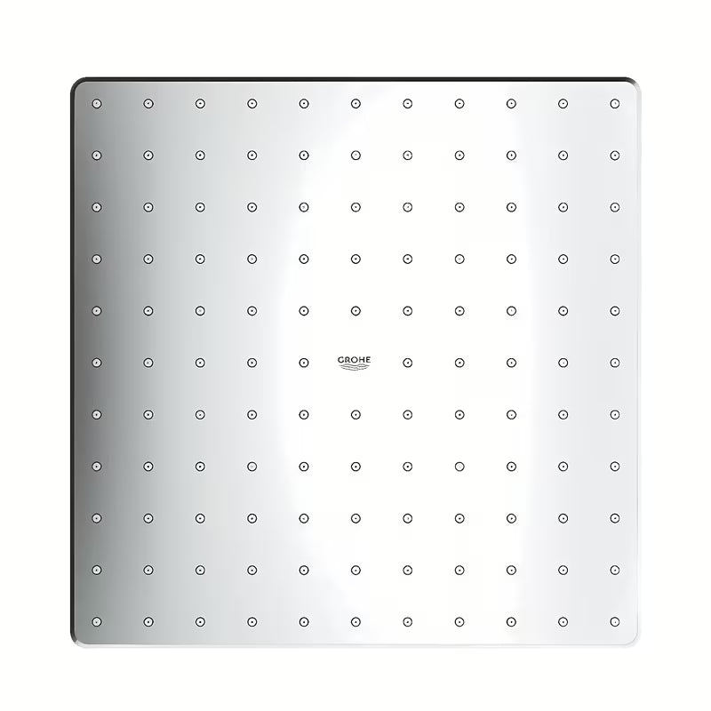 Krom nadglavna prha Grohe Rainshower 310 Mono Cube z oglato obliko in načinom PureRain.