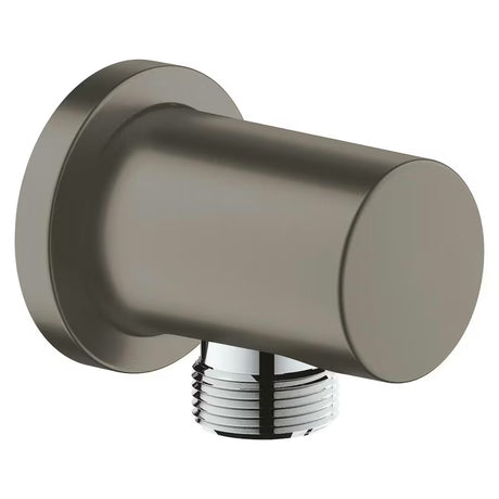 Priključek za Tuš Cev tuši Grohe Rainshower neutral z okroglo rozeto v izvedbi brushed hard graphite